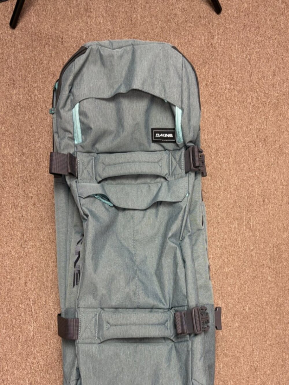 Dakine 85L Split Roller Duffle Luggage in Lead Blue